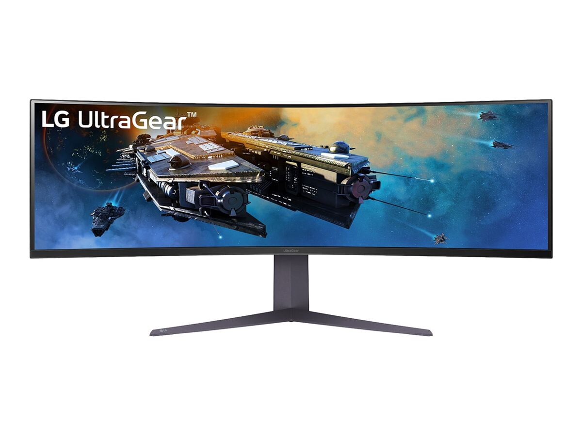 LG UltraGear 45GR65DC-B - LED monitor - curved - 45" - HDR