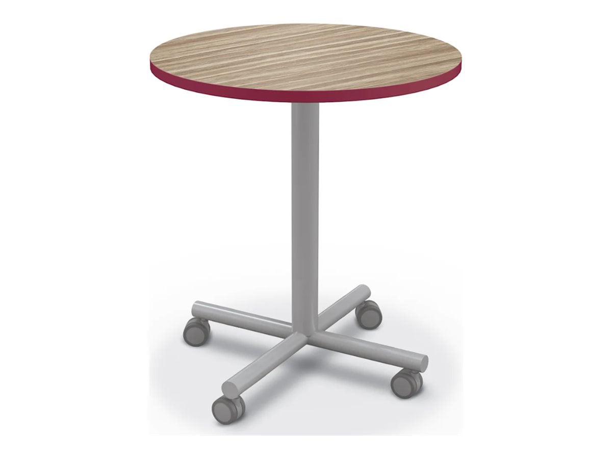 MooreCo Inklüd - table - round - gray elm