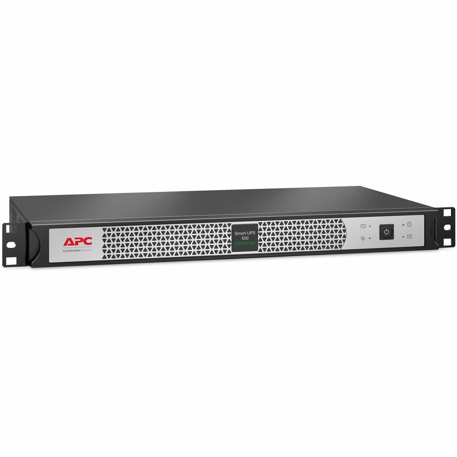 APC Smart-UPS, Line Interactive, 500VA, Lithium-ion, Rackmount 1U, 230V, 4x