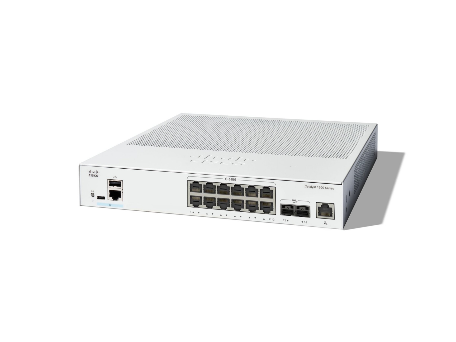Cisco Catalyst 1300-12XT-2X - switch - 12 ports - smart - rack-mountable