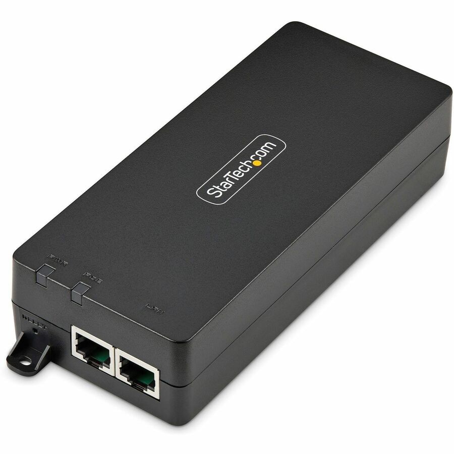 StarTech.com 1-Port 10Gbps Gigabit PoE++ Injector, 90W, 2.5/5/10G Ethernet,