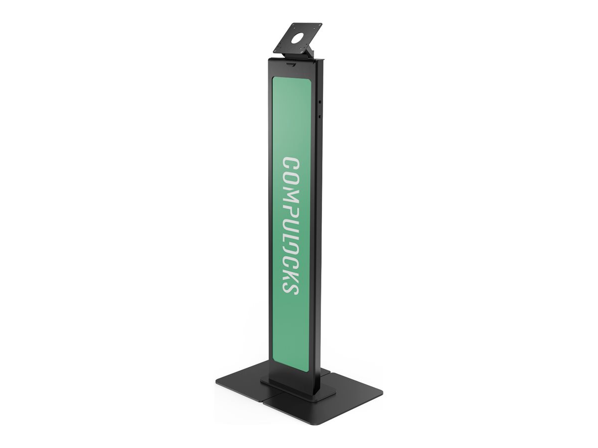 Compulocks BrandMe stand - for LCD display - brandable, with large base plate - black