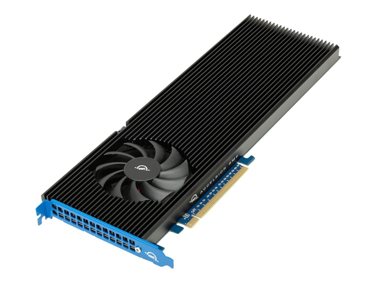 OWC 8TB Accelsior 8M2 NVMe PCIe 4.0 RAID Storage Solution With SoftRAID