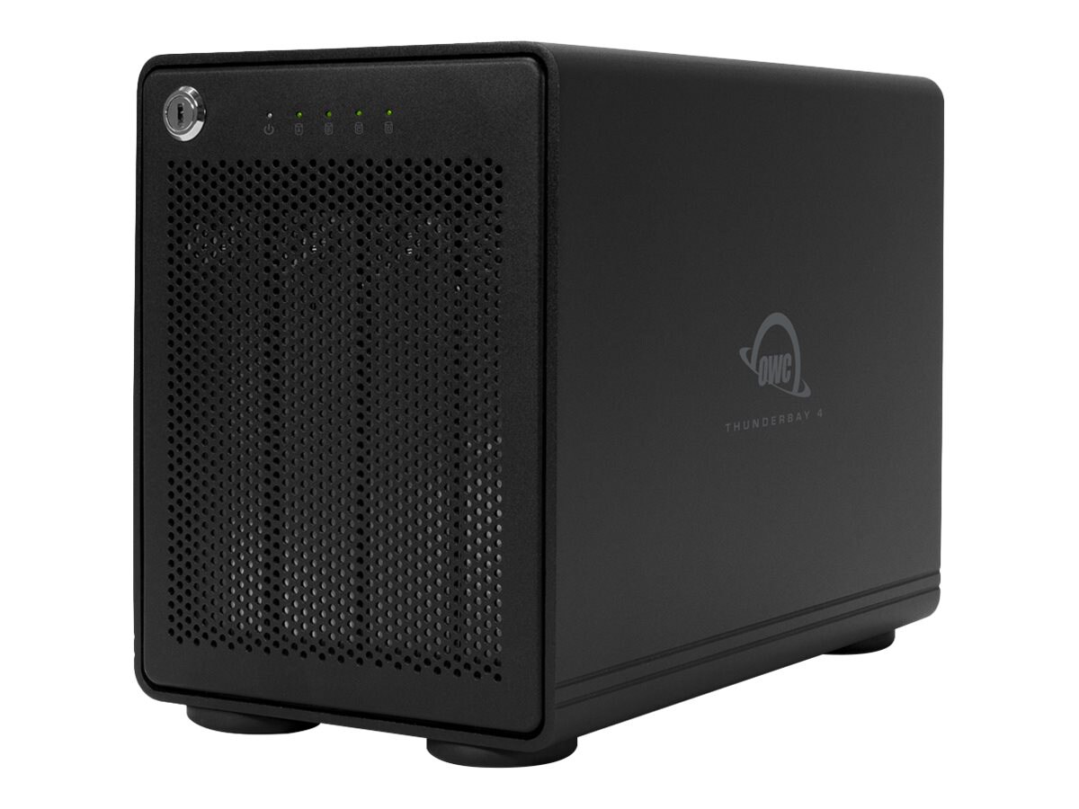 OWC 24TB ThunderBay 4 Thunderbolt (40Gb/s) RAID Storage Solution With SoftR