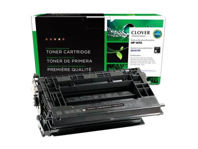 Clover Imaging Group - High Yield - black - compatible - remanufactured - toner cartridge (alternative for: HP W1470X)