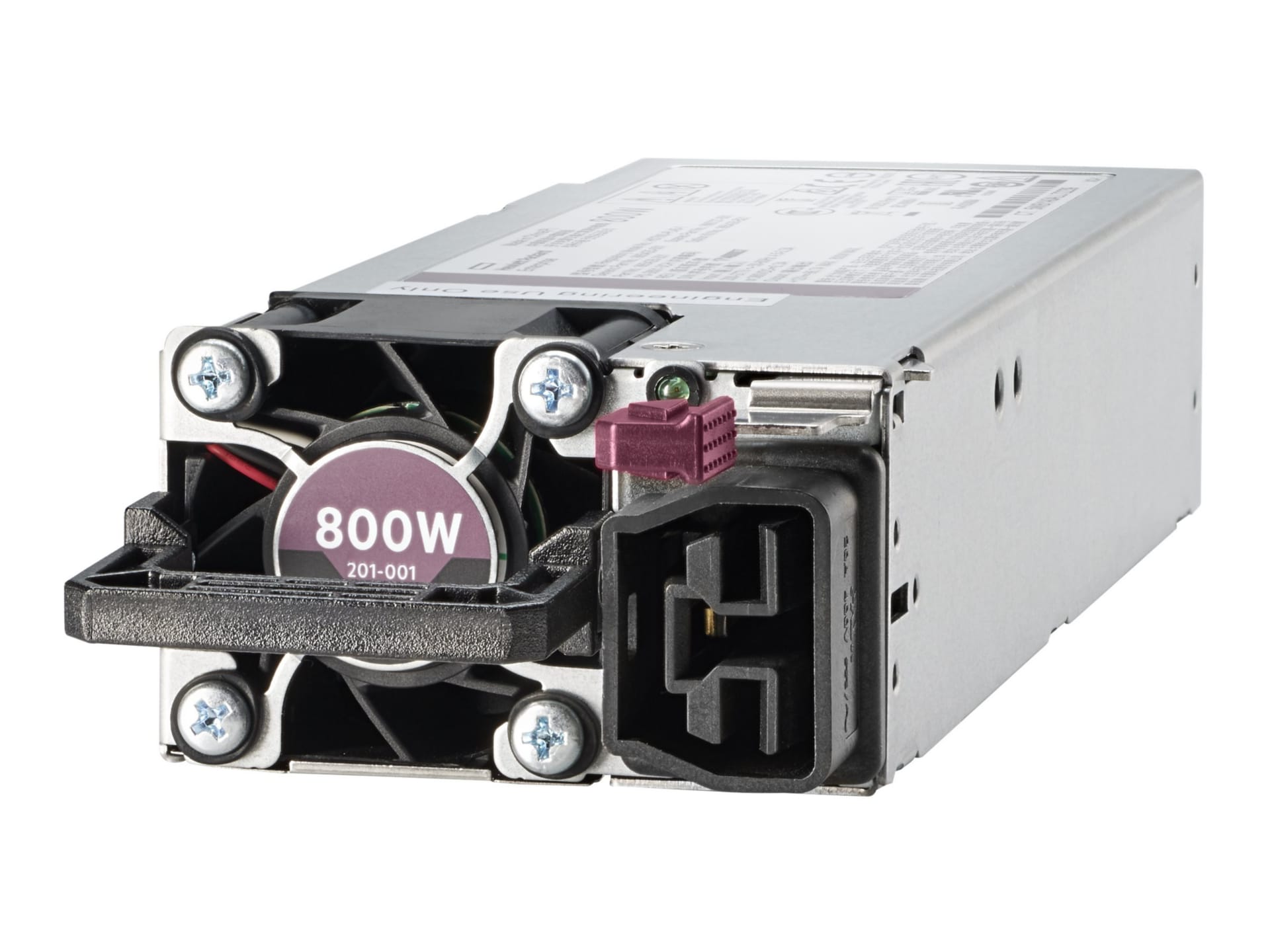 HPE - alimentation - branchement à chaud - 800 Watt