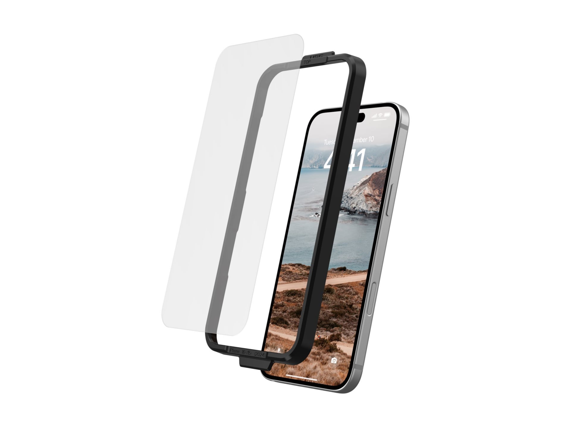 UAG Glass Screen Shield Protector for Apple iPhone 16 Plus - Clear