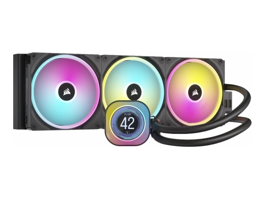 CORSAIR iCUE Link H170i LCD - processor liquid cooling system