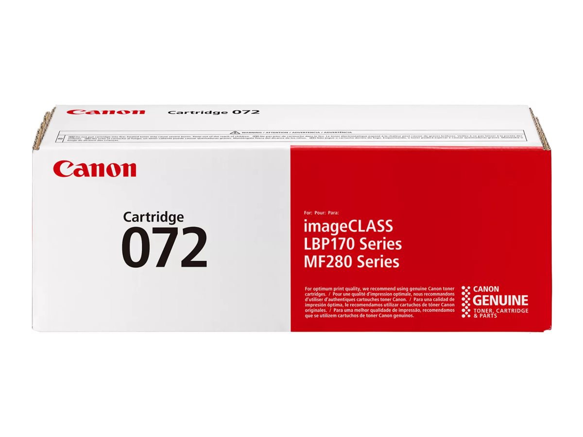 Canon 072 - black - original - toner cartridge