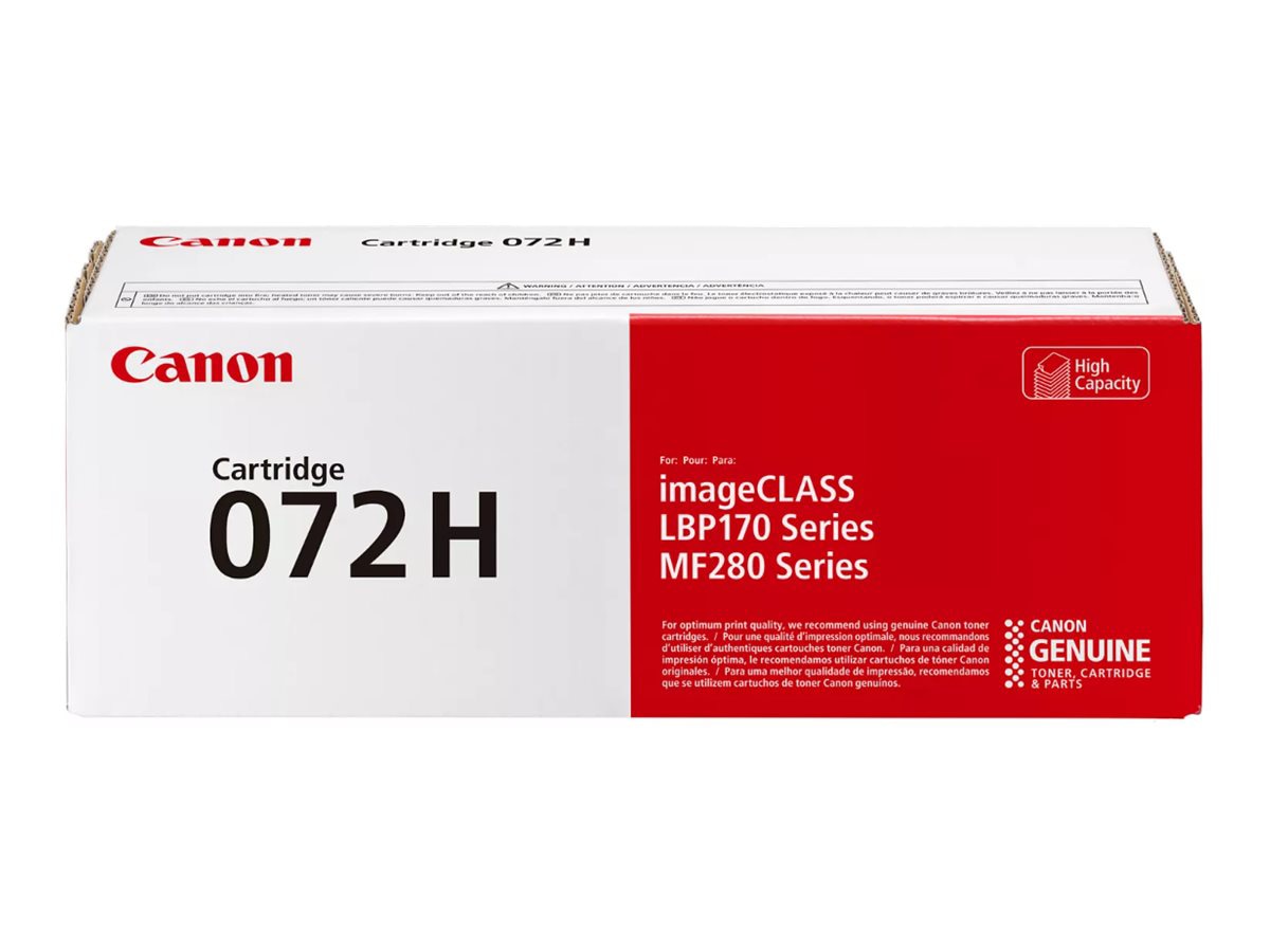 Canon 072 H - High Capacity - black - original - toner cartridge