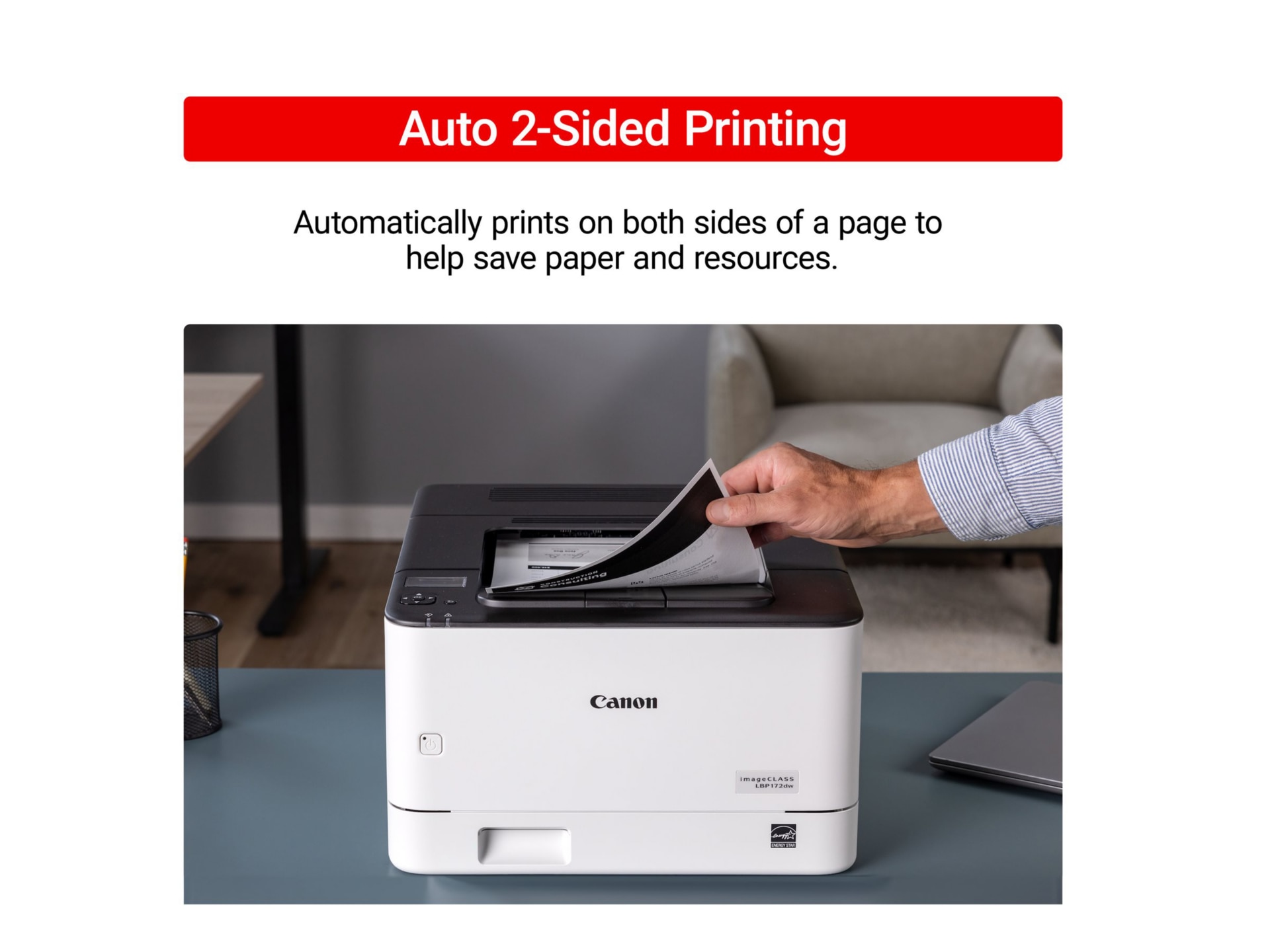 Thumbnail 6 of 8 for Canon imageCLASS LBP172dw - printer - B/W - laser