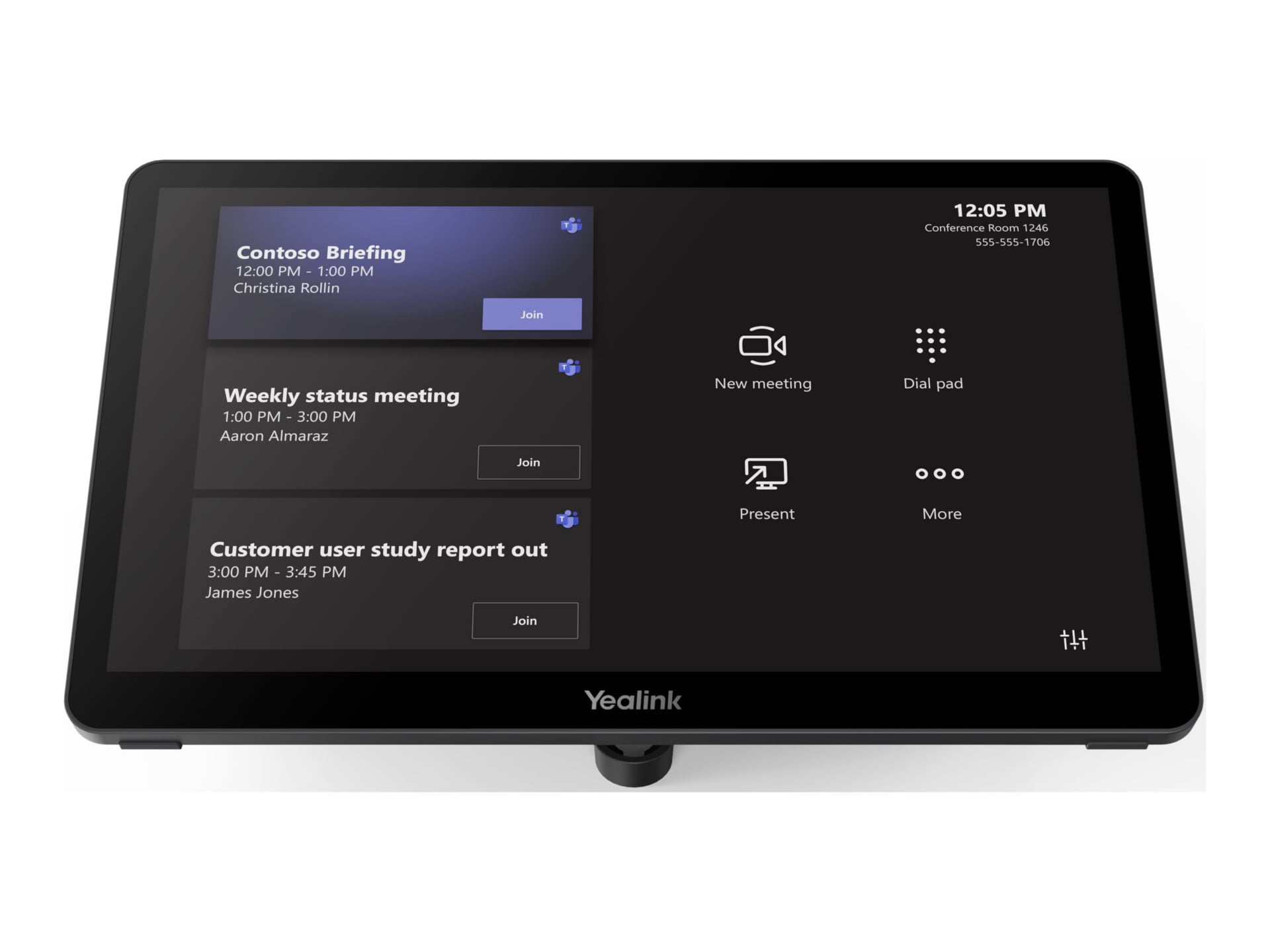 Yealink MTouch Plus touch panel