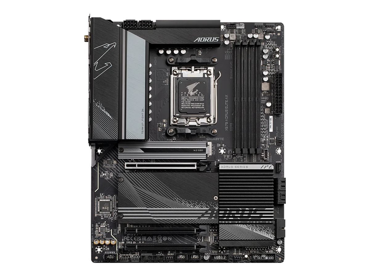 AORUS X670 ELITE AX - 1.0 - carte-mère - ATX - Socket AM5 - AMD X670