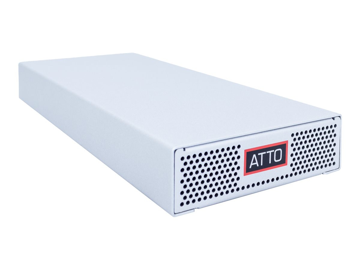 ATTO XstreamCORE ET 8100T - storage bridge - SAS 12Gb/s - 10 Gigabit Ethern