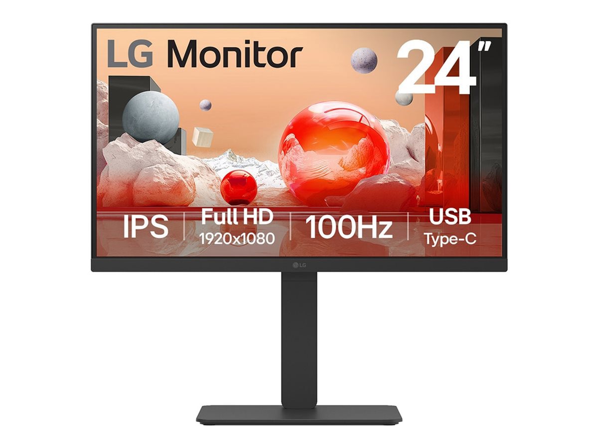 LG 24BA650-B - LCD monitor - Full HD (1080p) - 24"