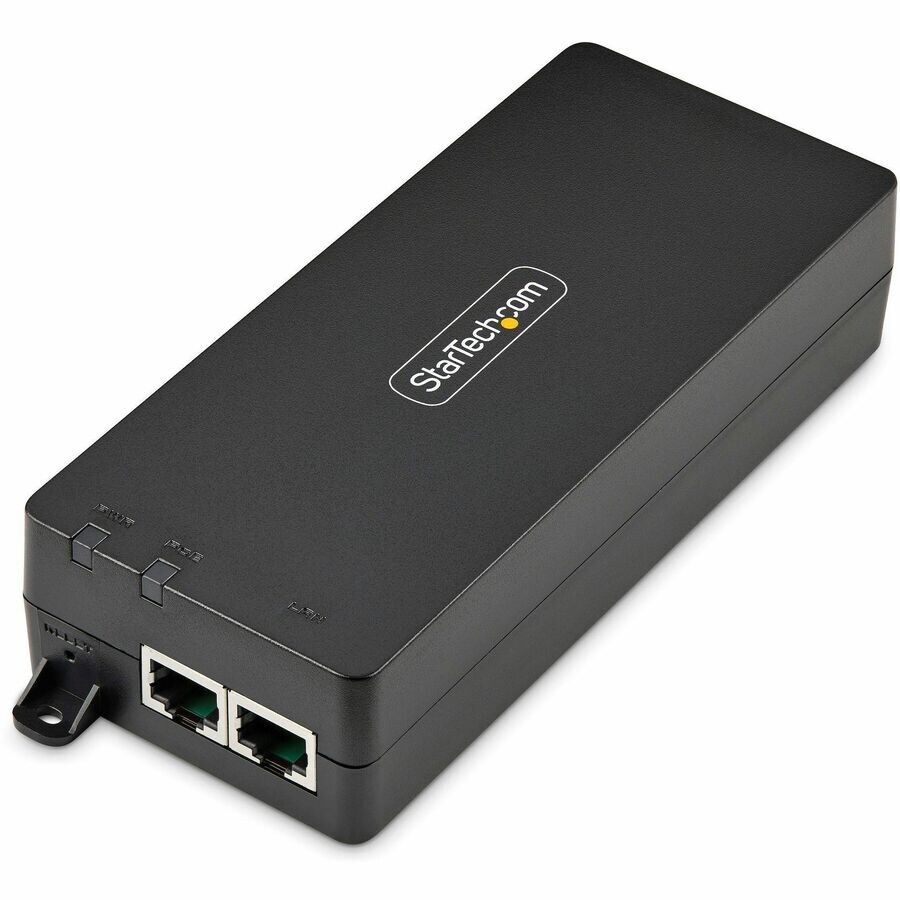 StarTech.com 1-Port 10Gbps Gigabit PoE++ Injector, 90W, 2.05/05/10G Ethernet,