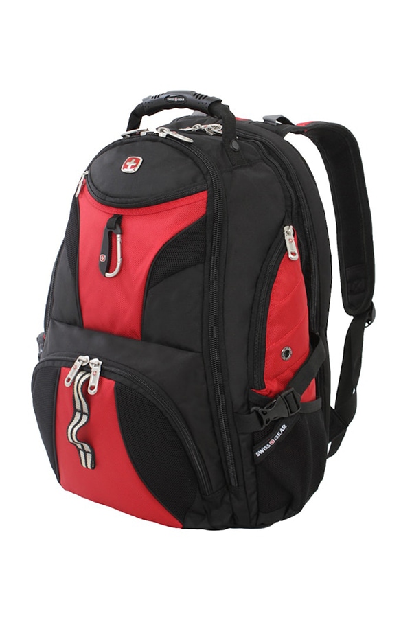 Wenger SWISSGEAR 1900 ScanSmart Laptop Backpack - Red