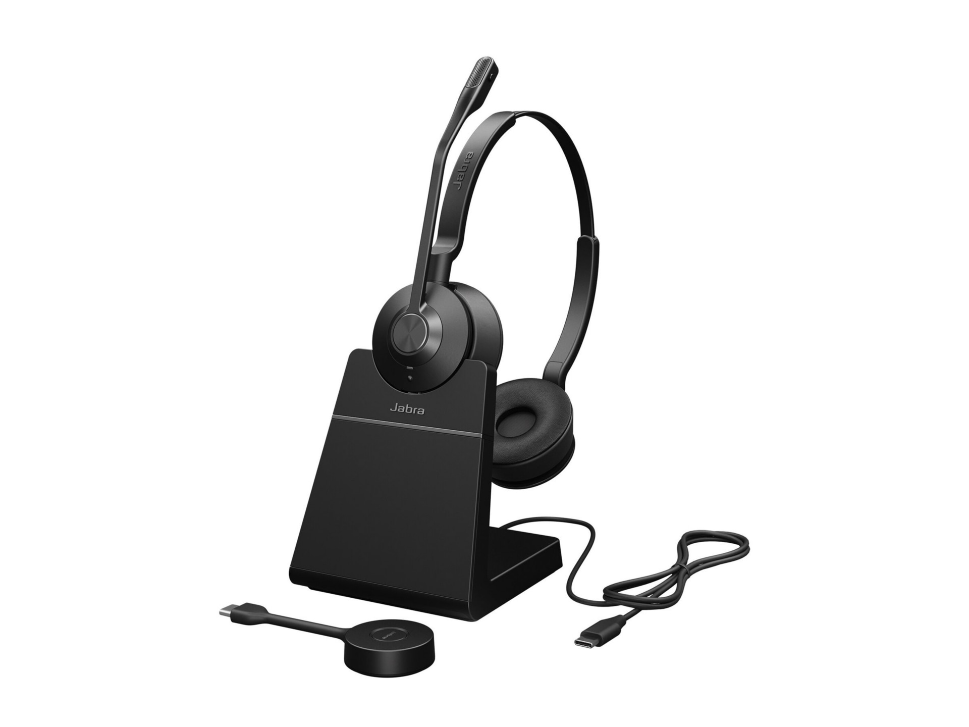 Jabra Engage 55 SE Stereo - headset - USB-C via DECT adapter