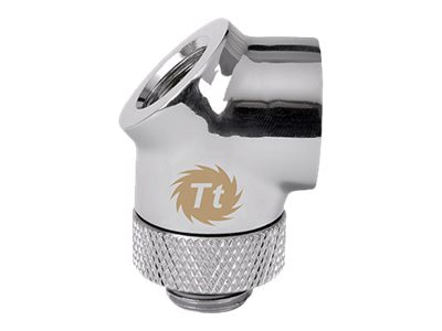 Thermaltake Pacific G1/4 45 & 90 Degree Adapter - liquid cooling system connecting adapter