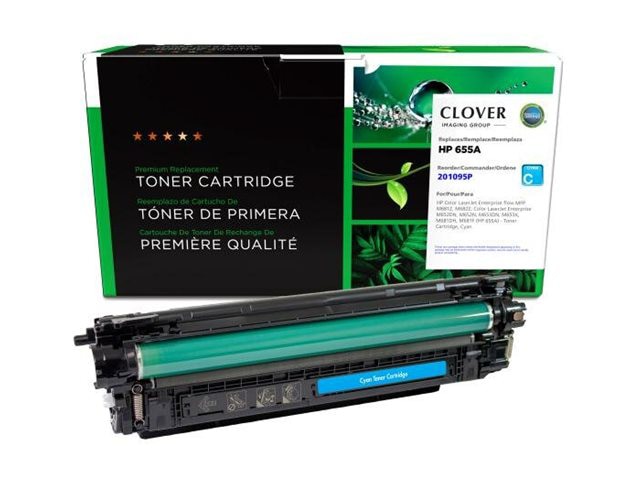 Clover Imaging Group - cyan - compatible - remanufactured - toner cartridge