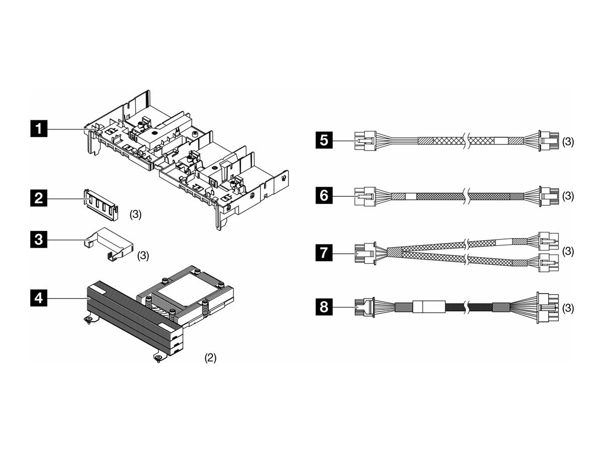 Lenovo - rack air baffle kit
