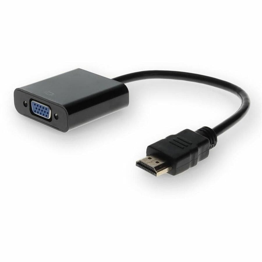 Proline HDMI 1.3 Male to VGA Female Black Active Adapter For Resolution Up