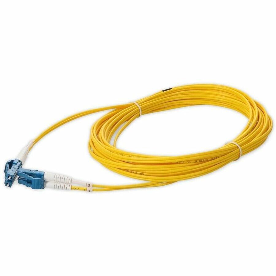 Proline 2m LC to LC Yellow OS2 Duplex OFNR (Riser-Rated) SMF Fiber Patch Cable