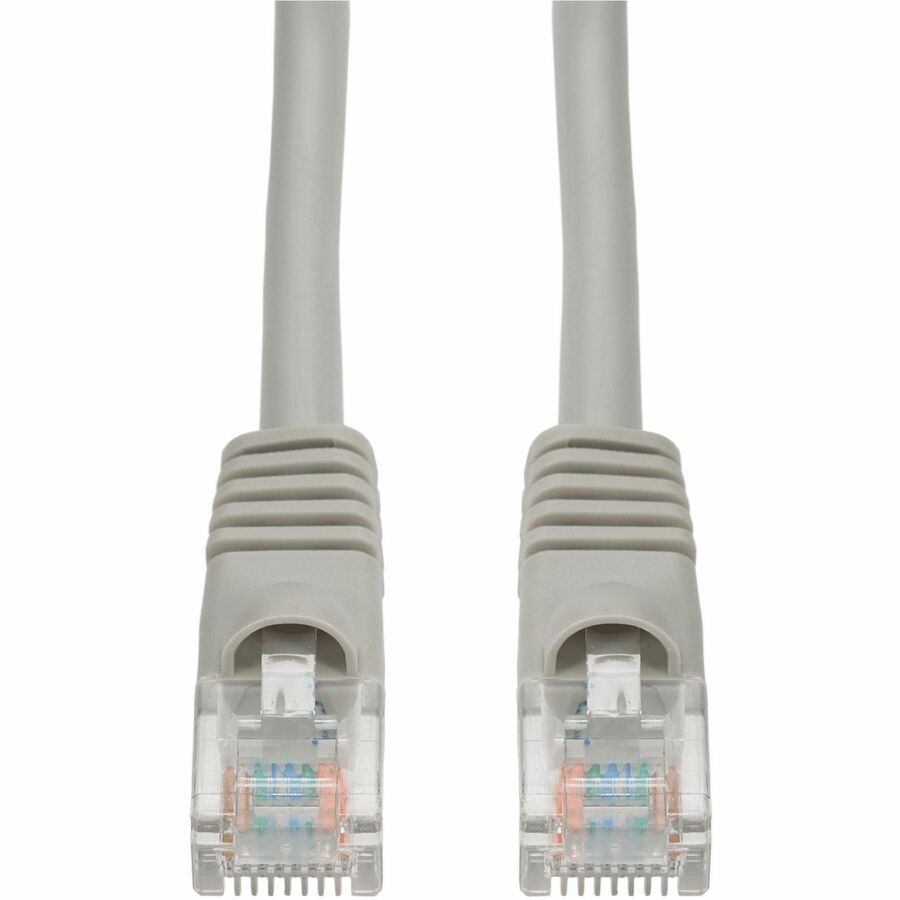 Proline 7ft Gray CAT 6A PVC Ethernet Cable Snagless Bubble Boot RJ-45 M/M