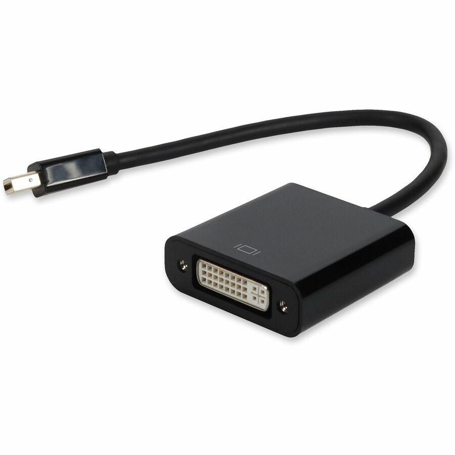 Proline Mini-DisplayPort 1.1 Male to DVI-I (29 pin) Female Black Adapter For Resolution Up to 1920x1200 (WUXGA)