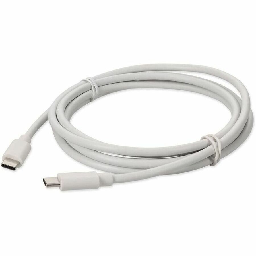 Proline 2.0m (6.6ft) USB C 3.1 Male to USB C 3.1 Male White Adapter Cable