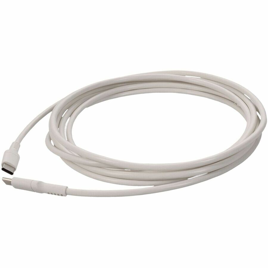 Proline 2m USB 2.0 (C) Male to Male White Sync and Charge Cable