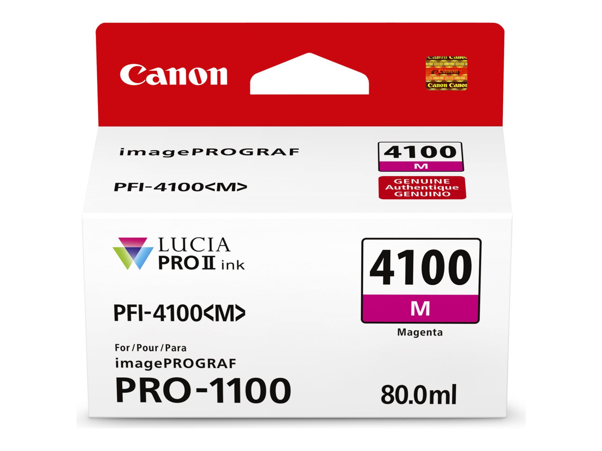 Canon PFI-4100 M - magenta - original - ink tank