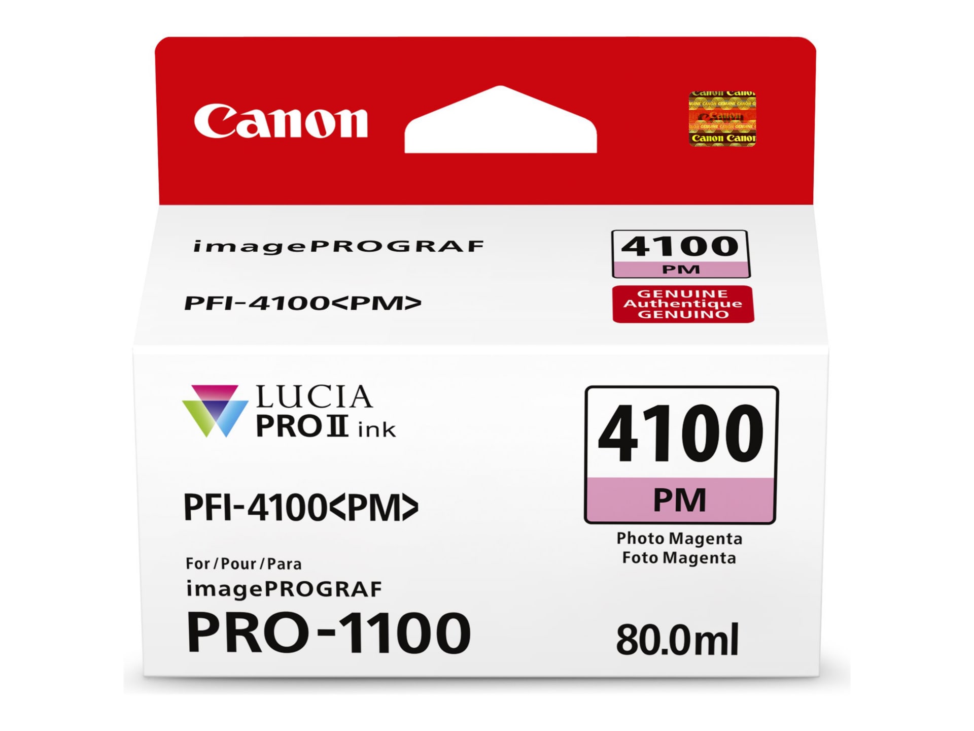 Canon PFI-4100 PM - photo magenta - original - ink tank