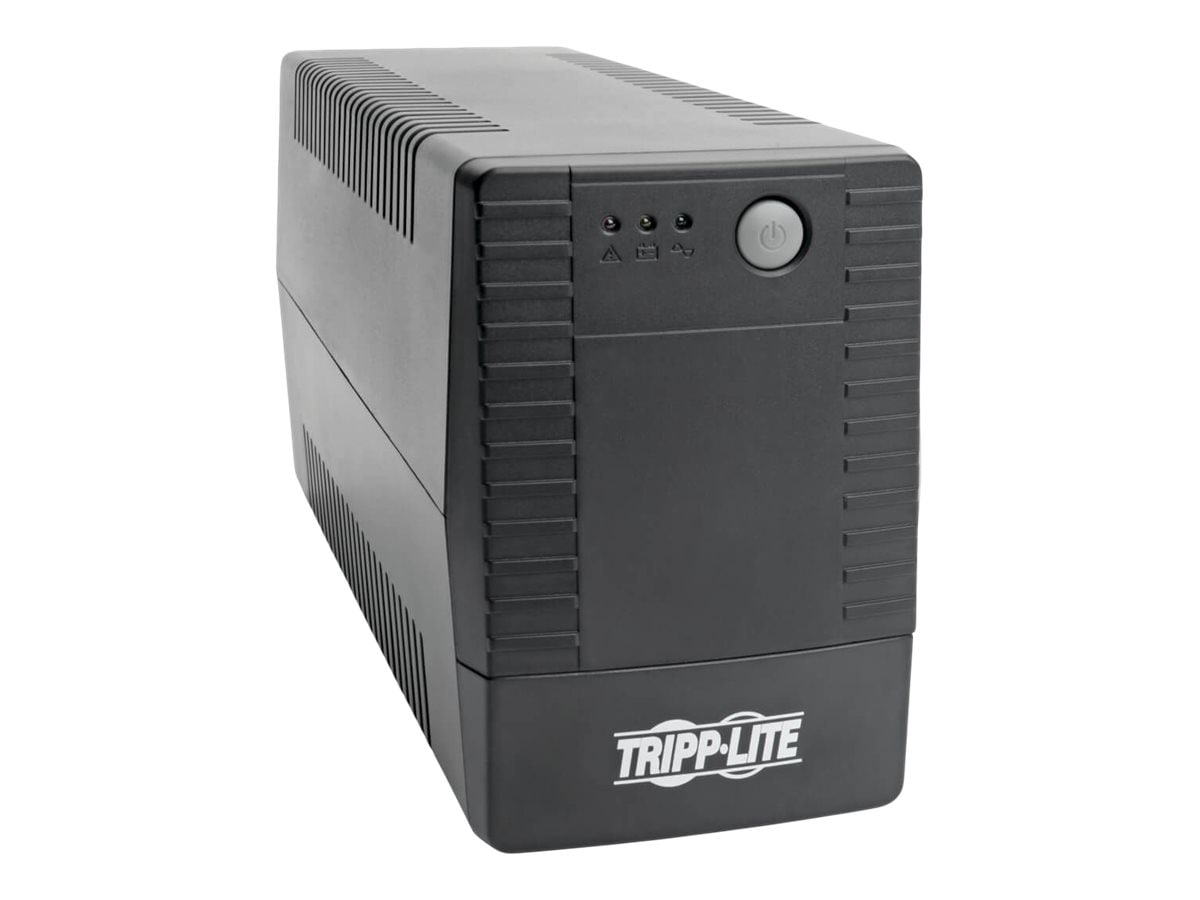 Tripp Lite Line Interactive UPS, Schuko CEE 7/7 (2) - 230V, 450VA, 240W, Ultra-Compact Design - UPS - 240 Watt - 450 VA