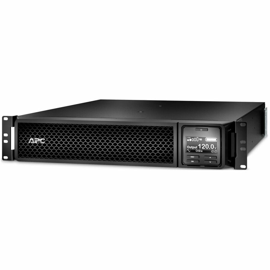 APC Smart-UPS On-Line, 1500VA, Rackmount 2U, 120V, 6x NEMA 5-15R outlets, S