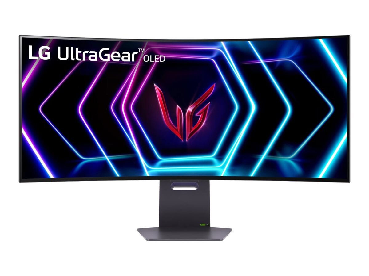 LG UltraGear 39GS95QE-B 39" Class WQHD Curved Screen Gaming OLED Monitor - 21:9