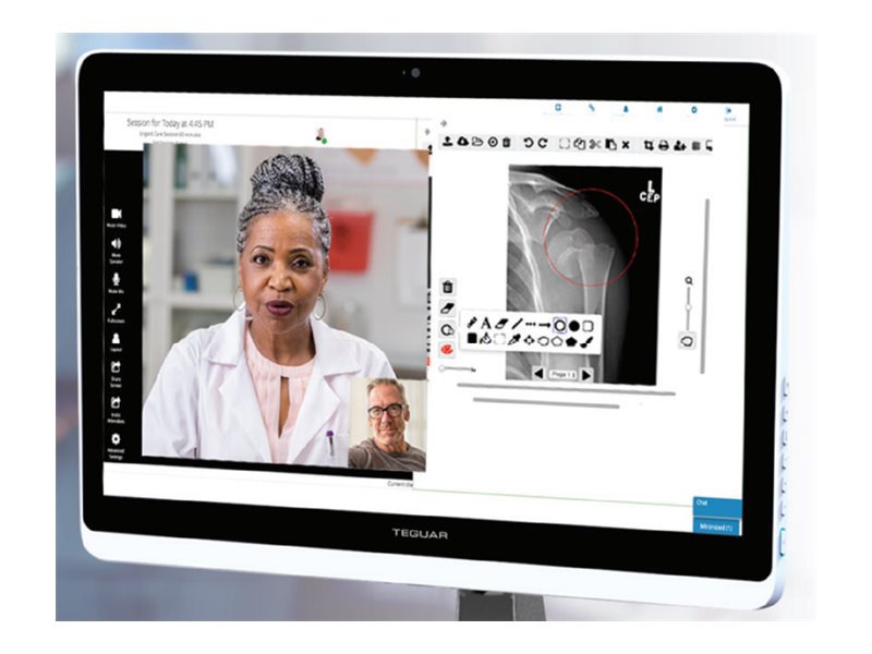 Enovate Medical Teguar - all-in-one Core i5 1135G7 2.4 GHz - 16 GB - SSD 256 GB - LCD 23.8"