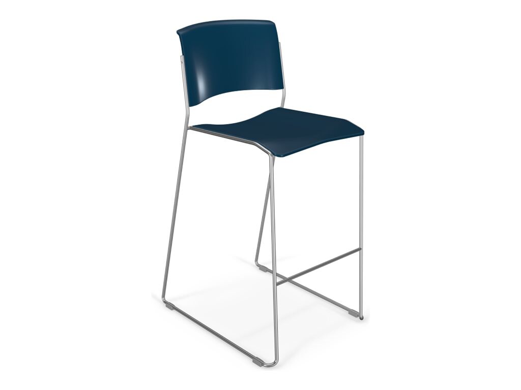 MooreCo Akt - stool - injection molded polypropylene - endless sea