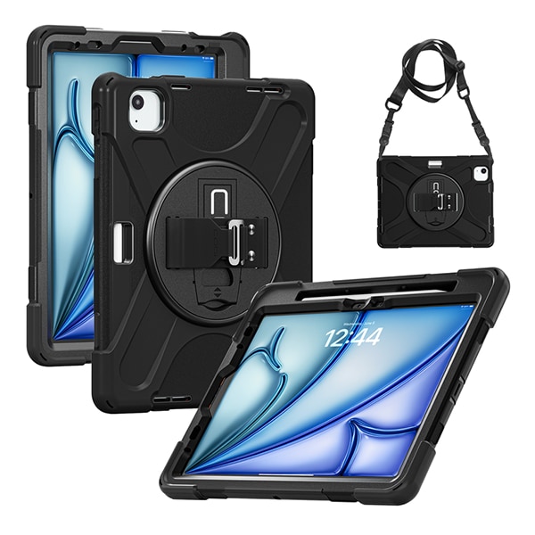 CODi Rugged Case - Integrated Screen Protector for iPad Air 11" (M2), iPad