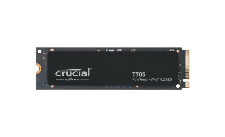 内蔵型SSD Crucial T705 1TB PCIe Gen5 NVMe M.2 SSD Crucial T705 - SSD - 1 TB - PCI Express 5.0 (NVMe