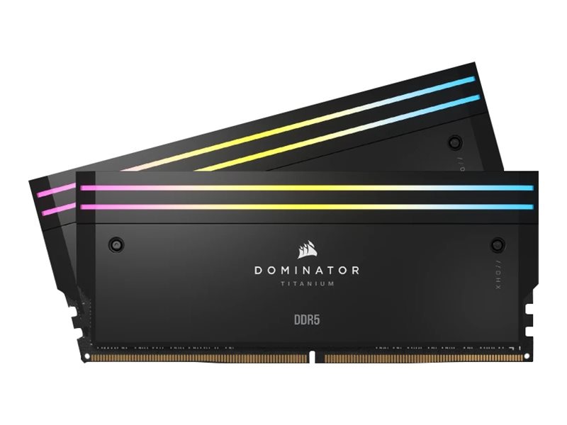 CORSAIR Dominator Titanium RGB - DDR5 - kit - 96 GB: 2 x 48 GB - DIMM 288-p