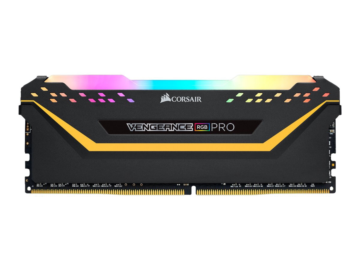 CORSAIR Vengeance RGB PRO - TUF Gaming Edition - DDR4 - kit - 32 GB: 2 x 16 GB - DIMM 288-pin - 1600 MHz / PC4-25600 -