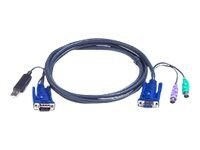 ATEN Intelligent KVM Cable 2L-5503UP - keyboard / video / mouse / USB cable