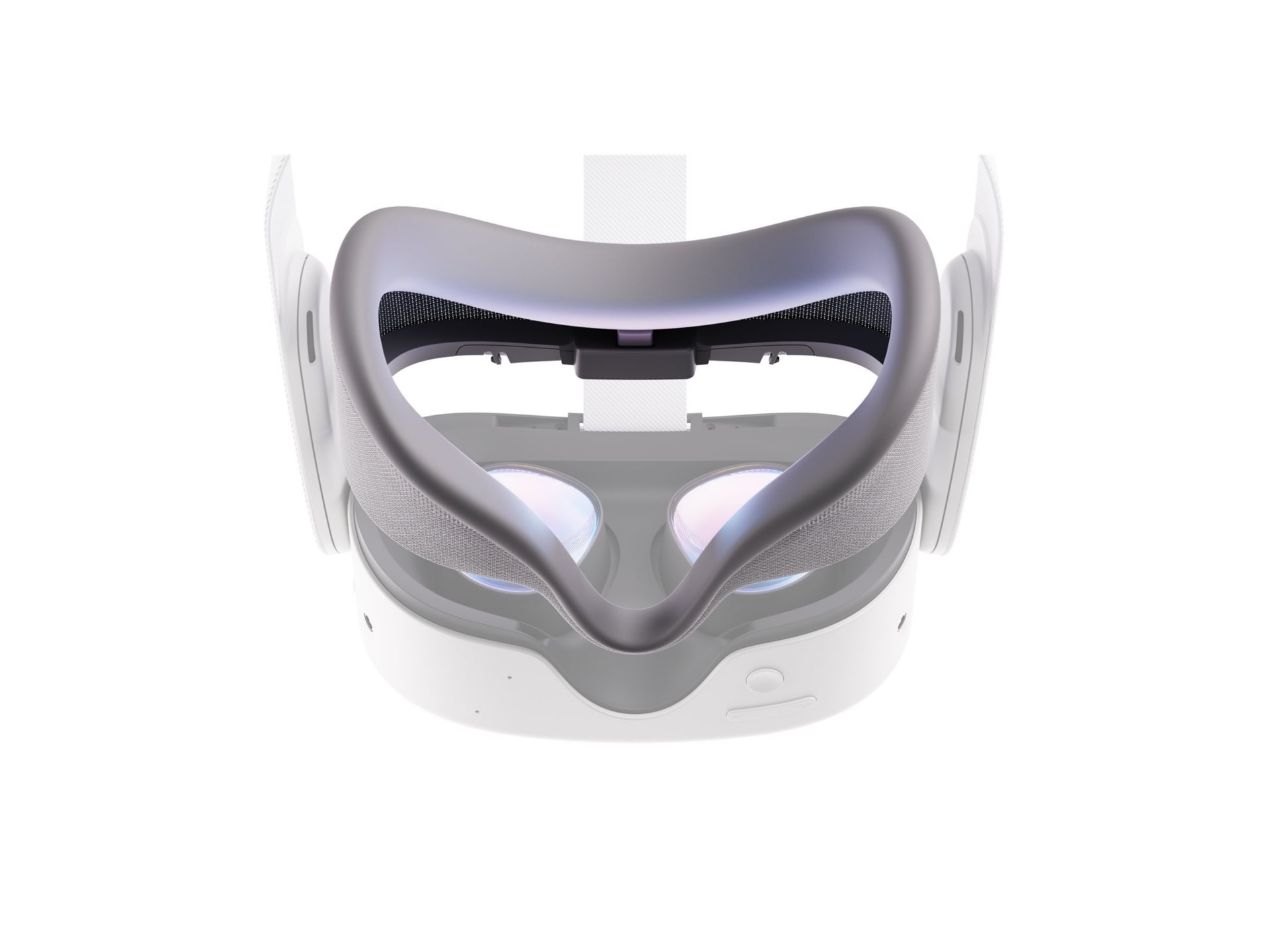 Thumbnail 4 of 9 for Meta virtual reality headset face interface - breathable