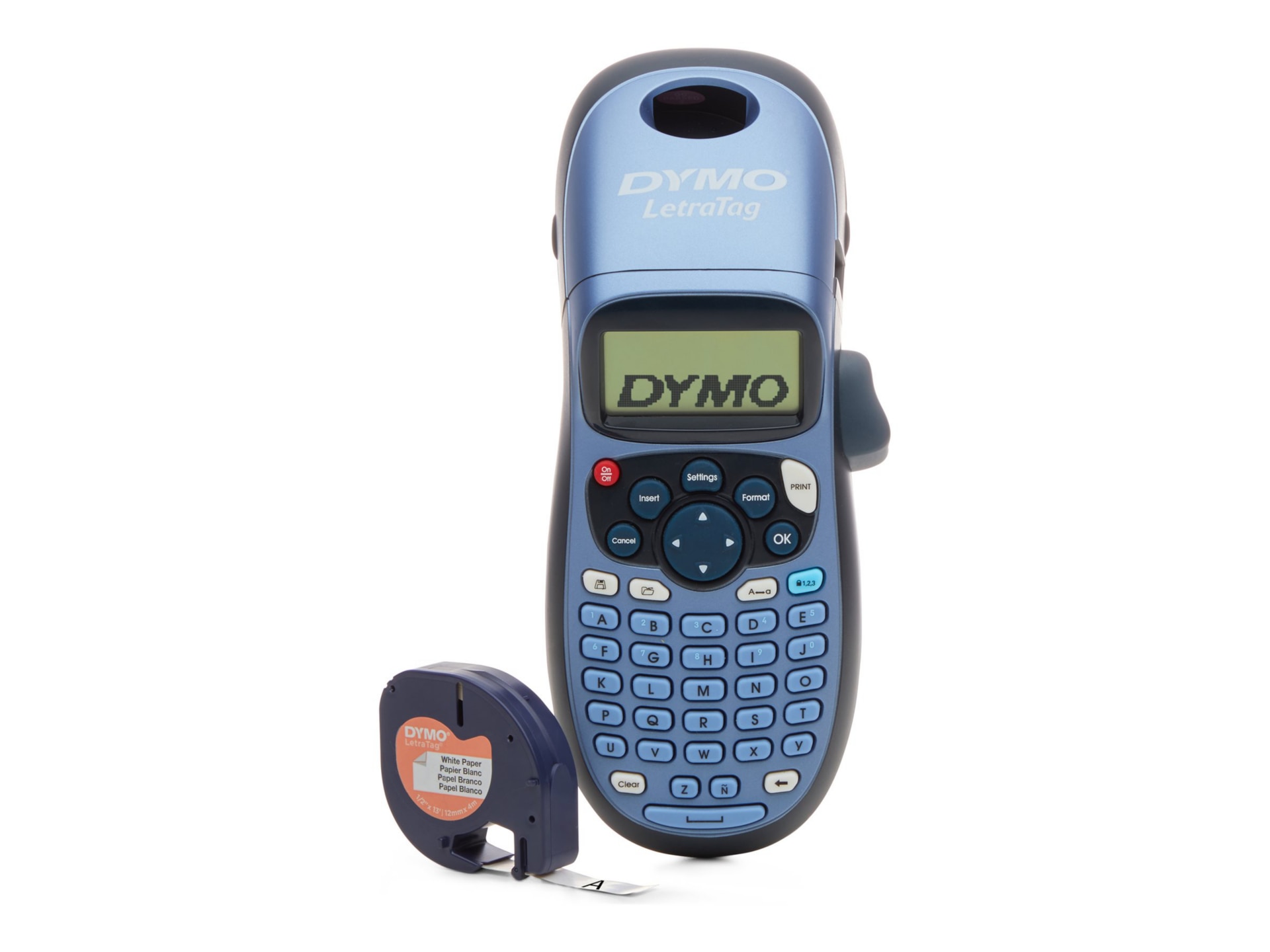 Dymo LetraTag 100H - labelmaker - B/W - direct thermal