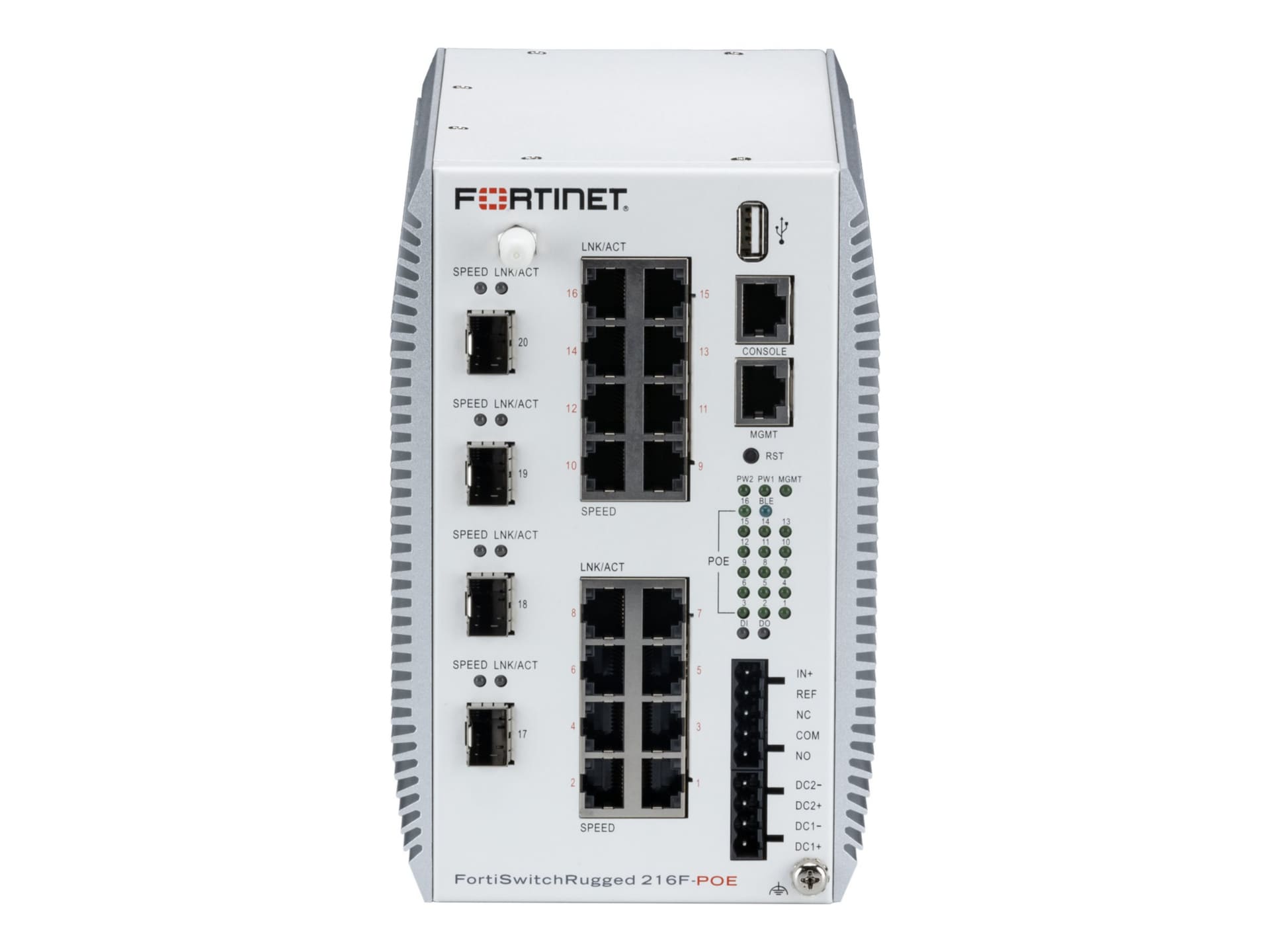 Fortinet FortiSwitch Rugged 216F-POE - switch - 16 ports - managed