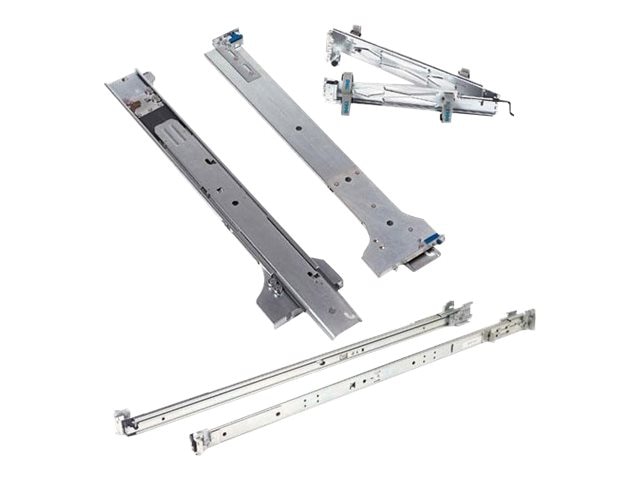 Dell 2/4-Post Static Rack Rails for 1U and 2U systems - rack rail kit