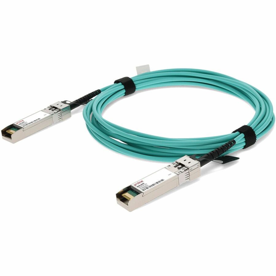 Proline Intel Compatible TAA Compliant 10GBase-AOC SFP+ Active Optical Cable (850nm, MMF, 1m)