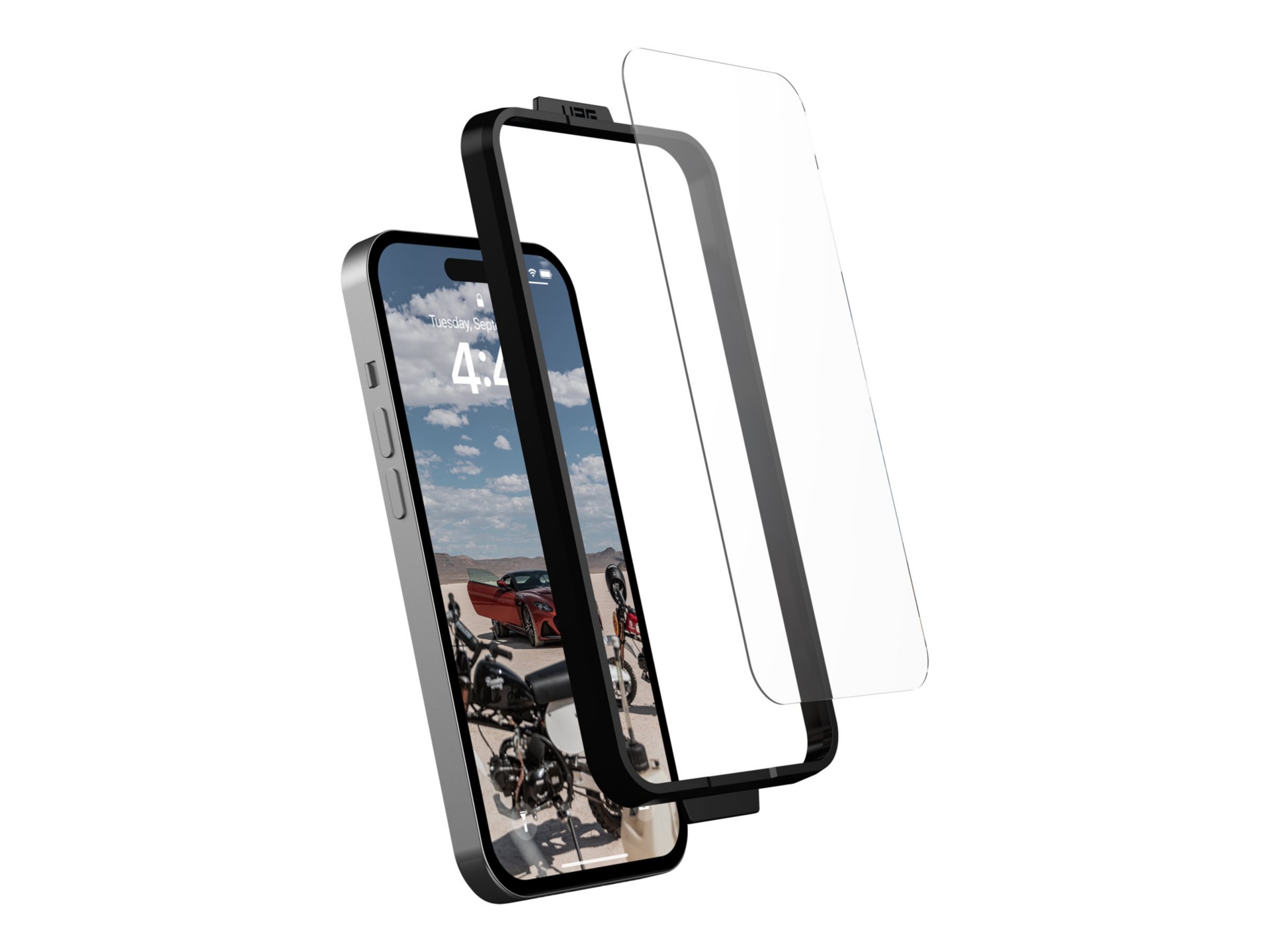 UAG Screen Protector for iPhone 14 Pro [6.1-inch] - Glass Shield Plus Clear