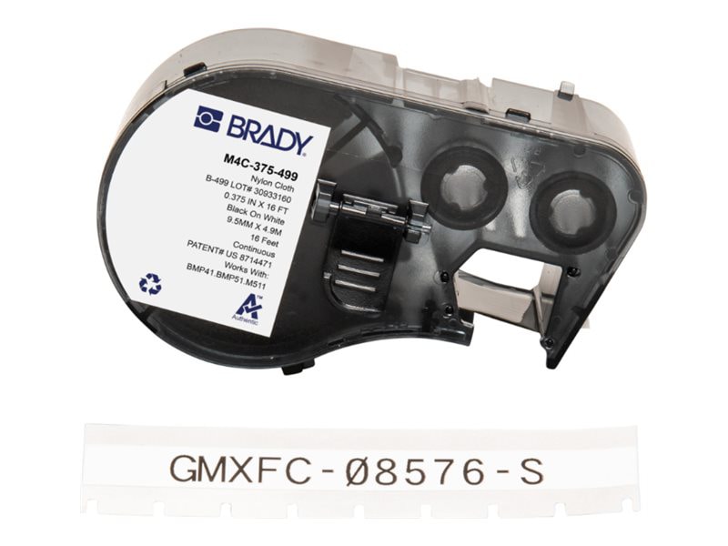 Brady - label cartridge - matte - 1 cassette(s) -